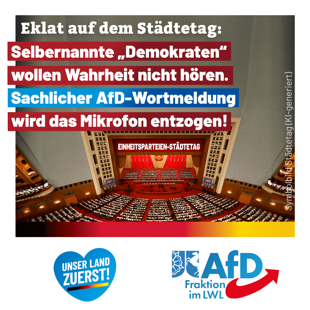 Mehr über den Artikel erfahren Städtetag NRW – Eklat bei Debatte um Neusser Erklärung