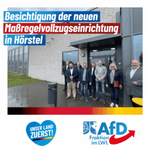 Mehr über den Artikel erfahren Besichtigung Maßregelvollzug in Hörstel