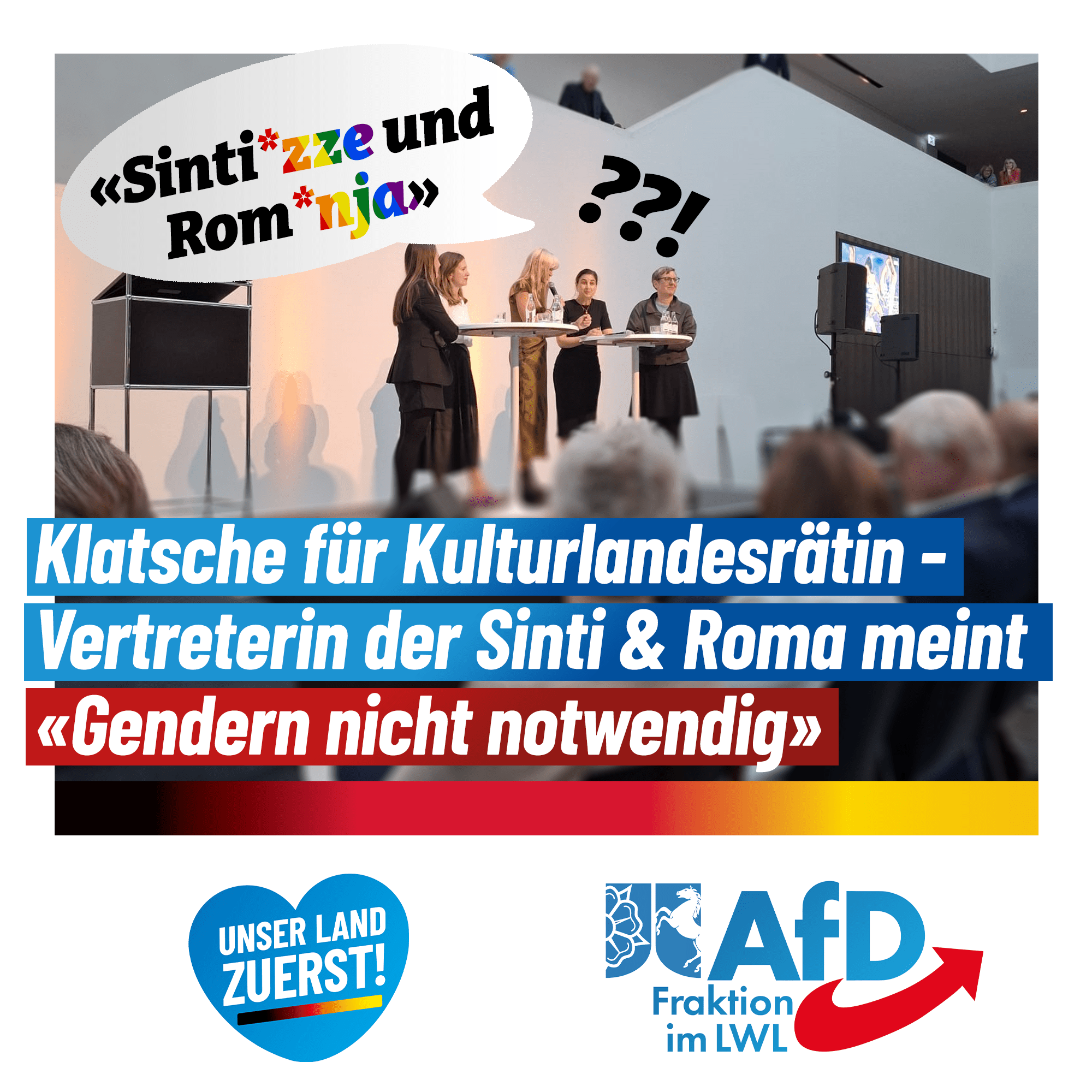 Du betrachtest gerade Klatsche für Kulturlandesrätin – Sinti und Roma