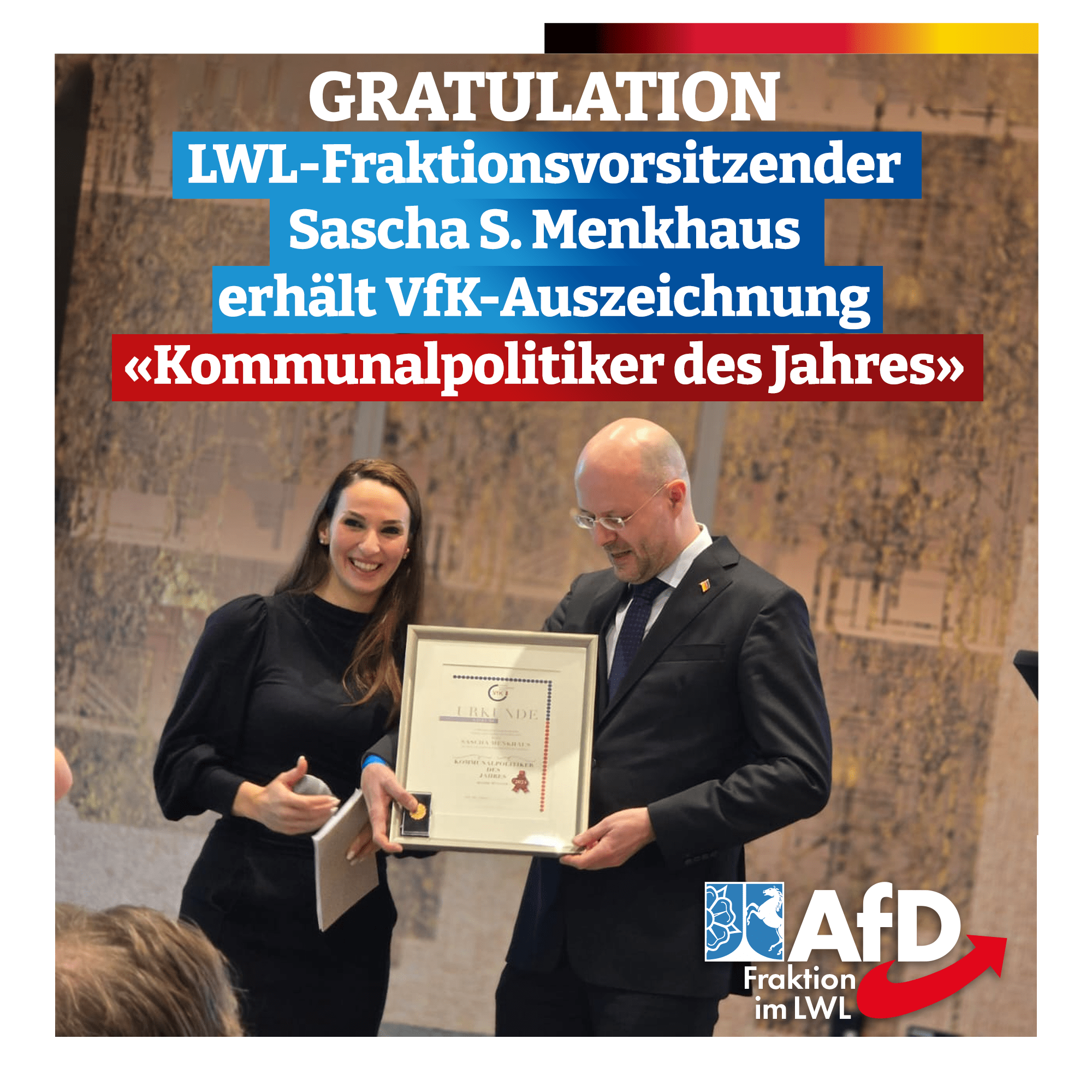 Du betrachtest gerade Kommunalpolitiker des Jahres – Sascha S. Menkhaus