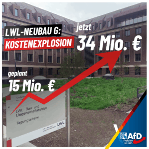 Mehr über den Artikel erfahren LWL Neubau G – Kostenexplosion