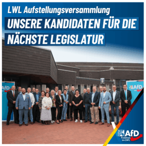 Mehr über den Artikel erfahren AfD wählt Reserveliste für den LWL (2025)