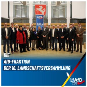 Mehr über den Artikel erfahren Konstituierende Sitzung der AfD-Fraktion 2026