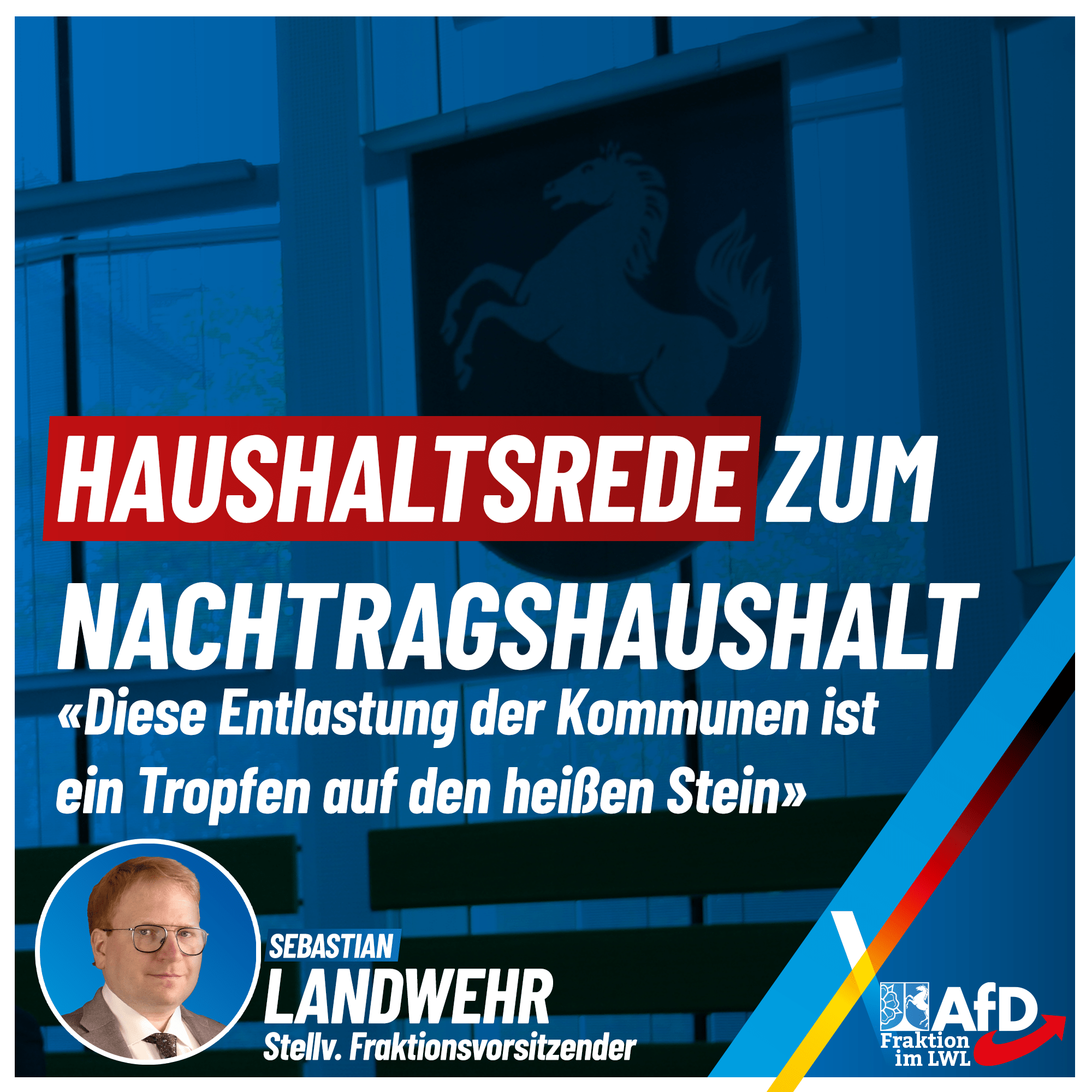 Du betrachtest gerade Haushaltsrede Nachtragshaushalt 2026