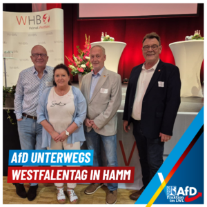 Mehr über den Artikel erfahren Westfalentag in Hamm – Besuch der AfD-Fraktion im LWL